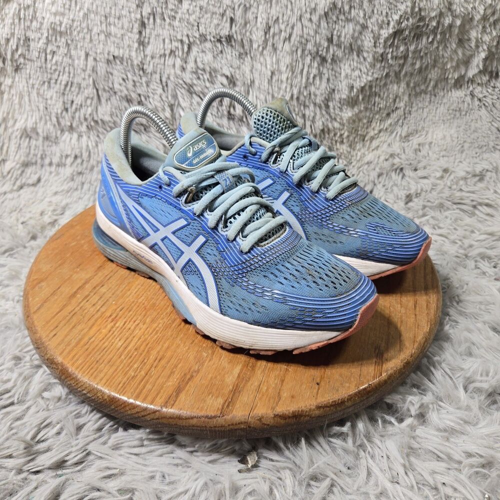 Asics Gel Nimbus 21 Running Shoes Womens Size 8.5 Athletic Sneakers 1012A156